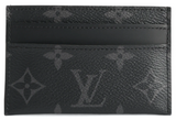 Louis Vuitton Card Holder Porte Cartes Double Monogram Eclipse Black/Grey (Wilmington Location)