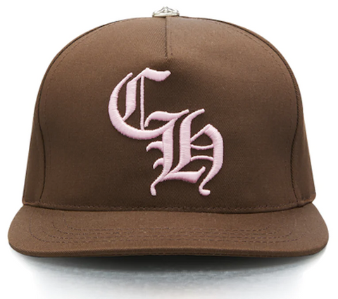 Chrome Hearts CH Baseball Hat Brown/Pink (Myrtle Beach Location)