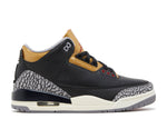 Wmns Air Jordan 3 Retro "Black Gold" (Wilmington Location)
