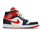 Wmns Air Jordan 1 Mid "Champ Colors" (Wilmington Location)