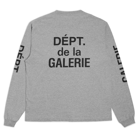 Gallery Dept. French Souvenir L/S T-Shirt Heather Grey (Myrtle Beach Location)