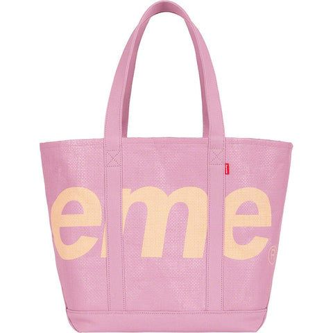 Supreme Raffia Tote Purple (Myrtle Beach Location) – RondevuNC