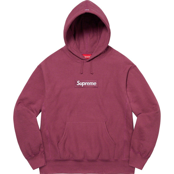 Supreme Box Logo Hooded Sweatshirt (FW21) Plum – RondevuNC