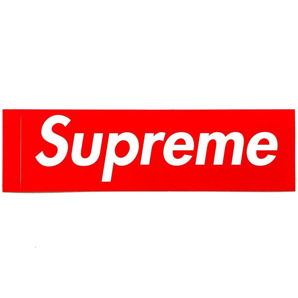 Supreme Box Logo Sticker Red – RondevuNC