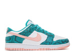 Nike Dunk Low "Washed Teal Snakeskin" (Wilmington Location)
